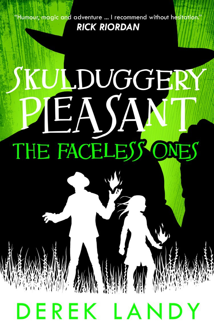 Cover of Skulduggery Pleasant – The Faceless Ones