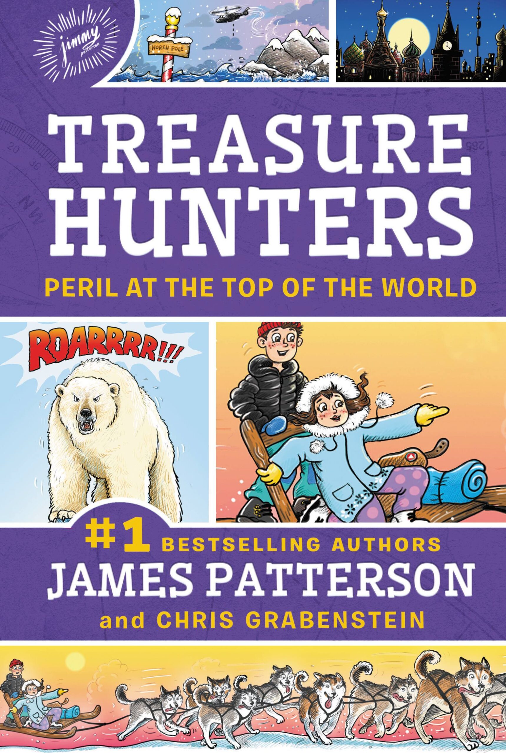 Cover of Treasure Hunters – Peril at the Top of the World