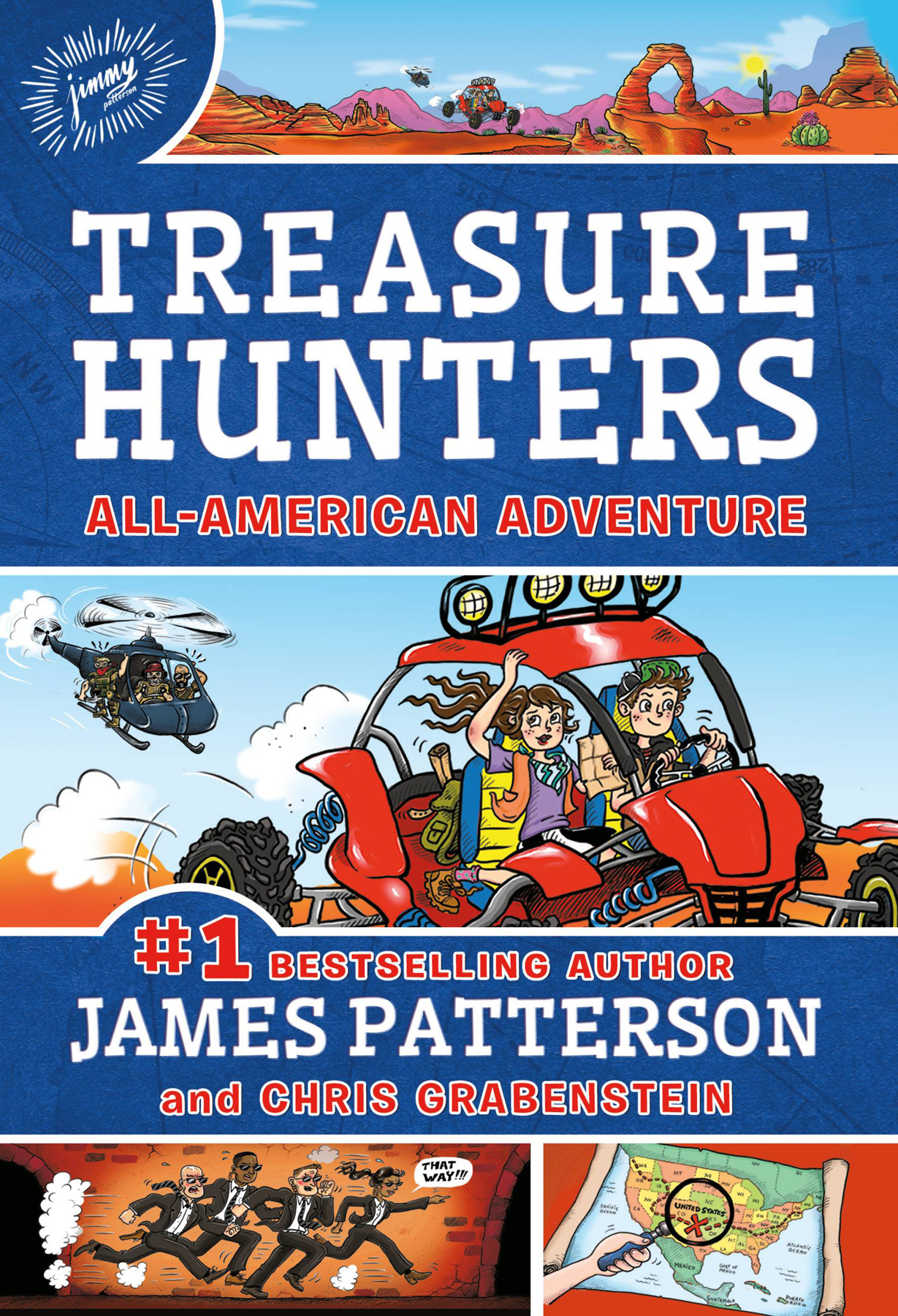 Cover of Treasure Hunters – All-American Adventure