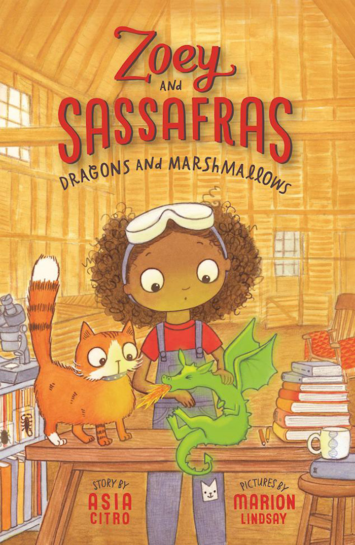 Cover of Zoey and Sassafras 1 – Dragons and Marshmallows