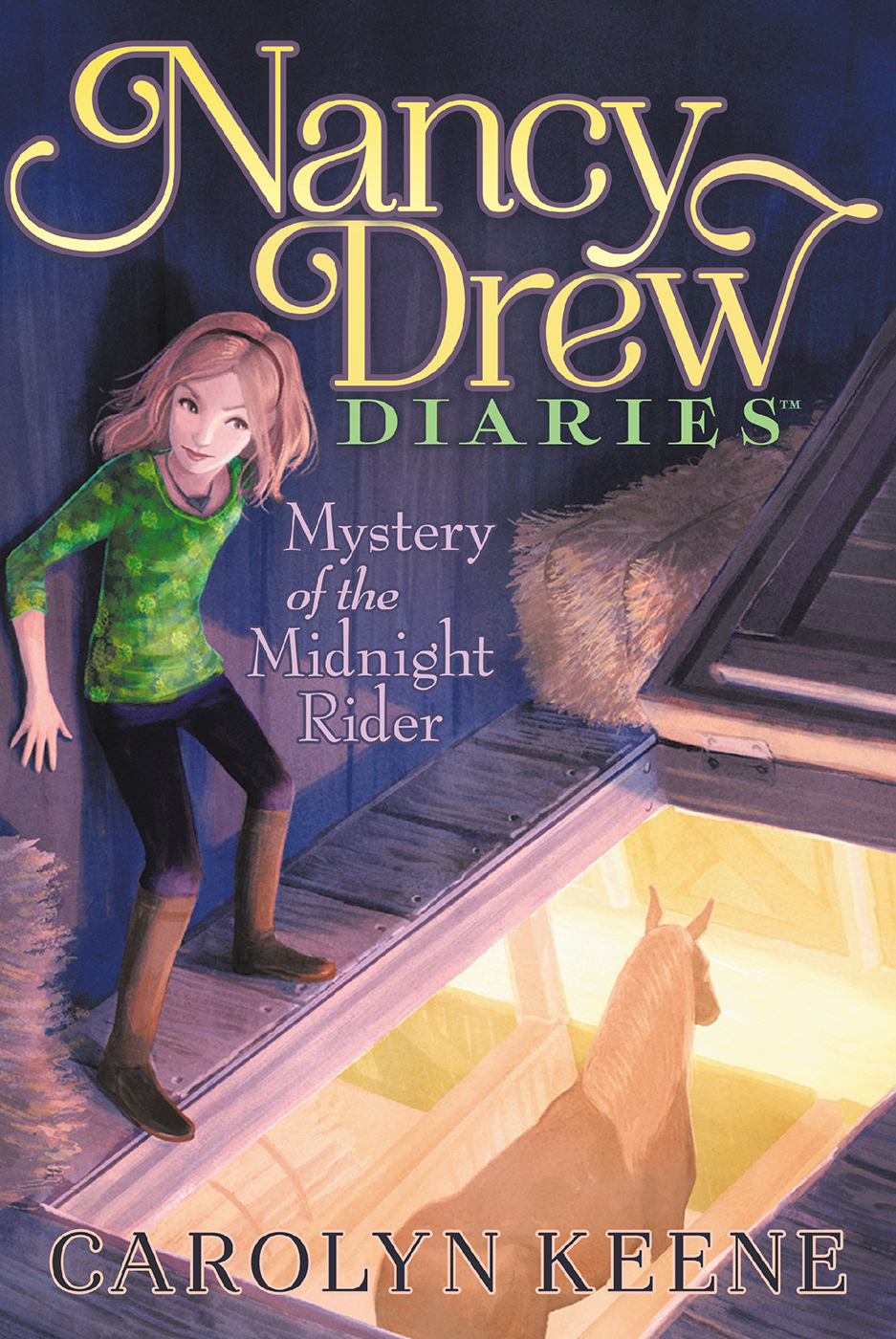 Cover of Nancy Drew Diaries 3 – Mystery of the Midnight Rider
