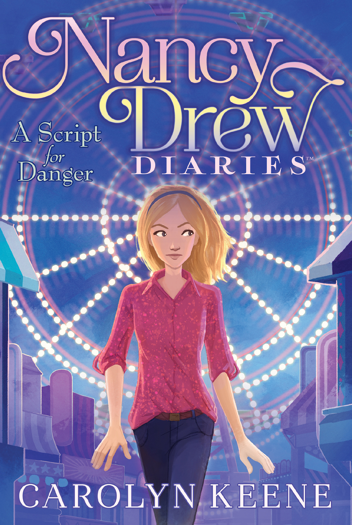 Cover of Nancy Drew Diaries 10 – A Script for Danger