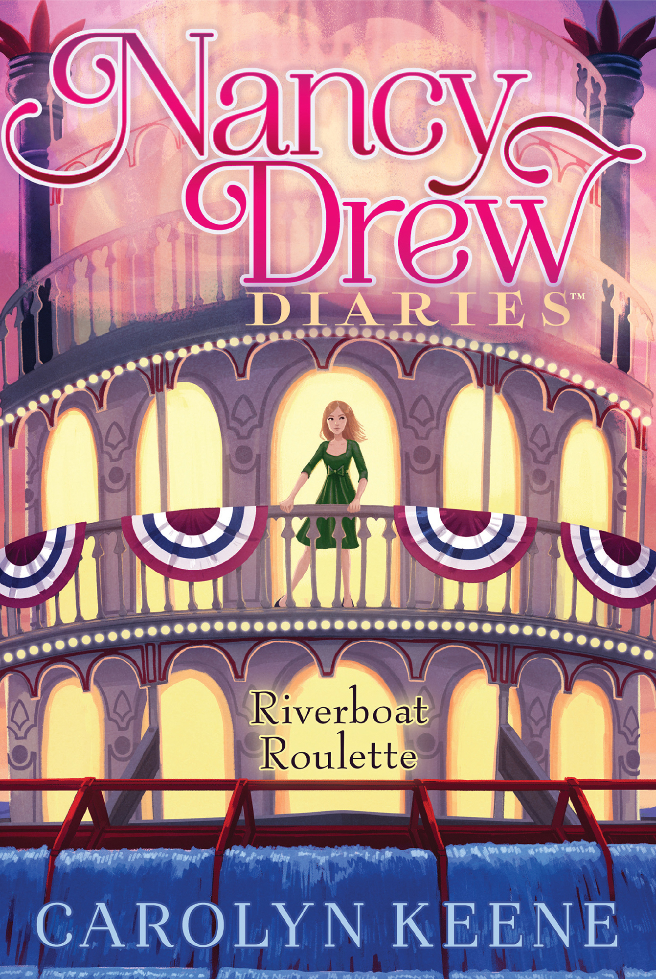 Cover of Nancy Drew Diaries 14 – Riverboat Roulette