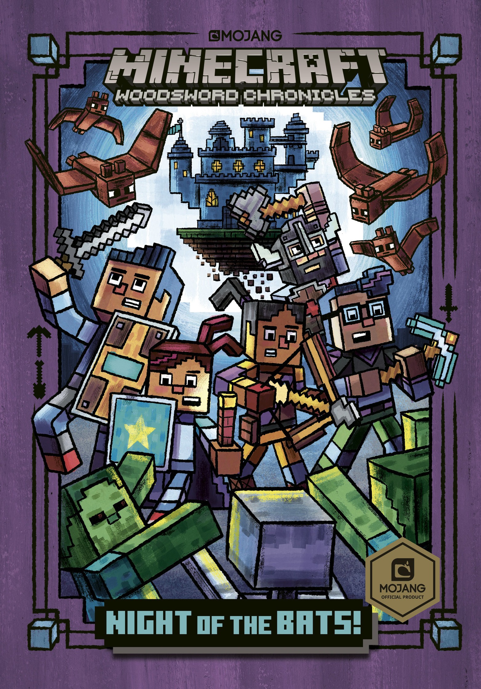 Cover of Minecraft Woodsword Chronicles – Night of the Bats