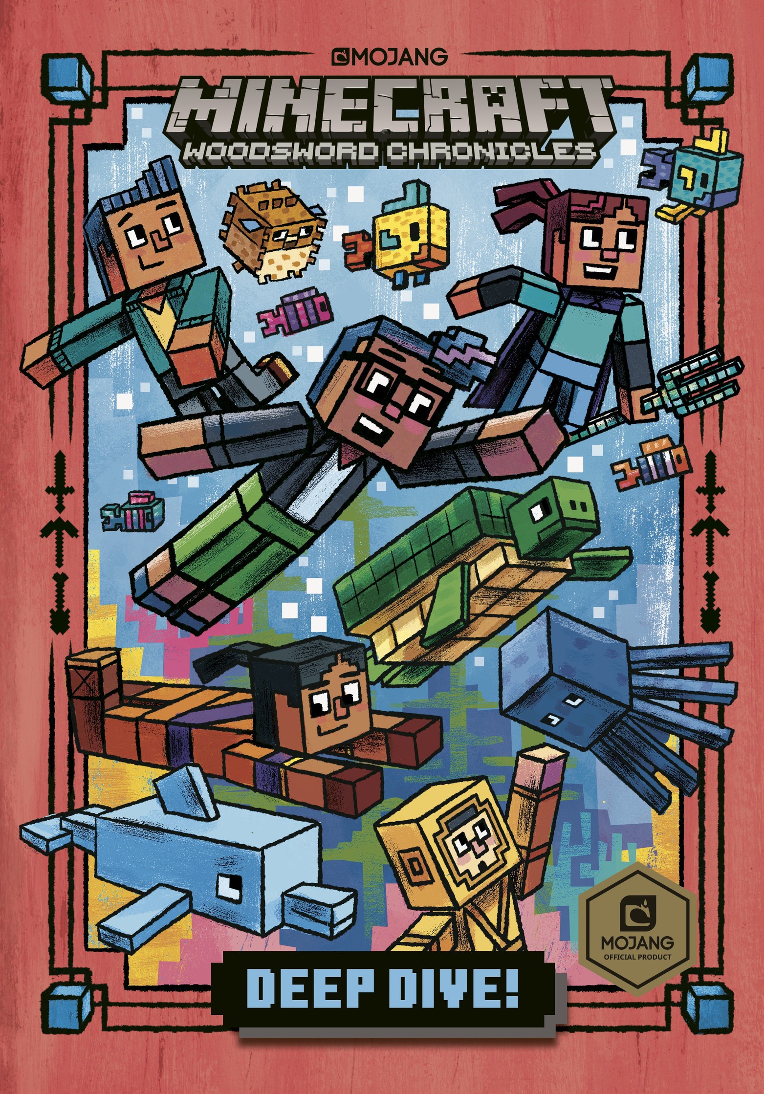 Cover of Minecraft Woodsword Chronicles – Deep Dive!