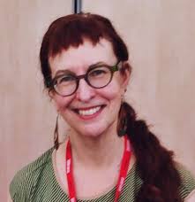 Profile picture of Delia Sherman, children's author.