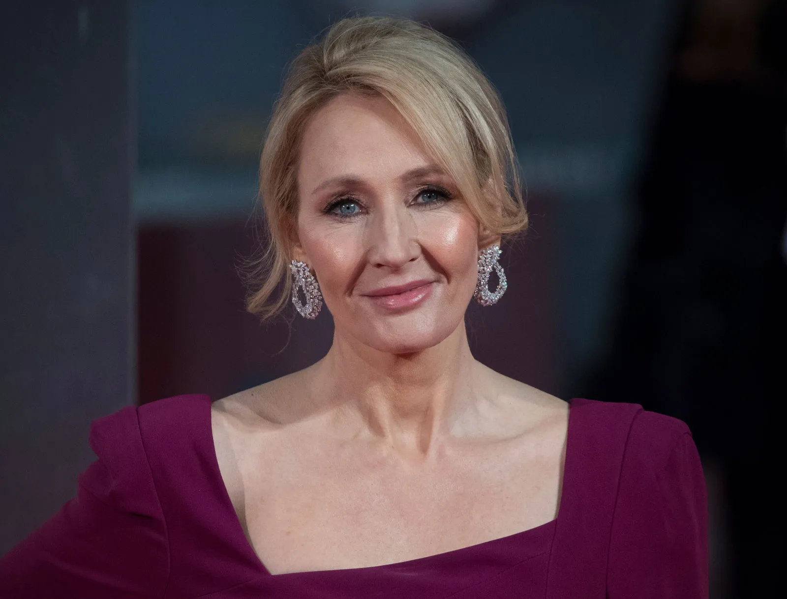 Profile picture of J.K. Rowling, children's author.