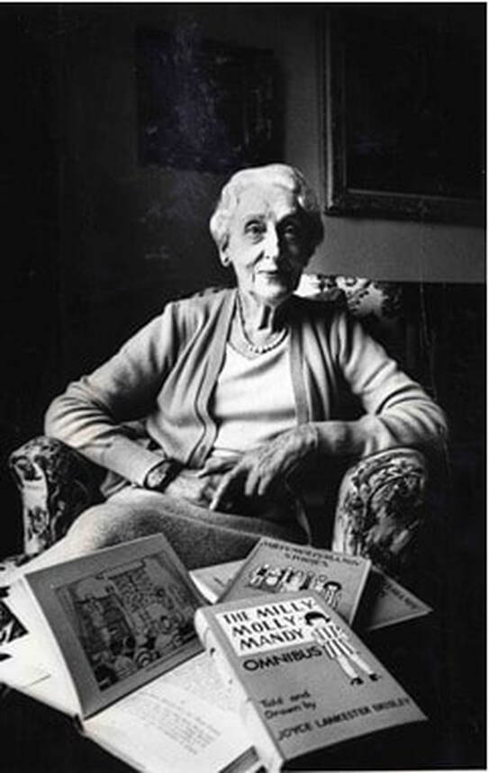 Profile picture of Joyce Lankester Brisley, children's author.