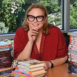 Profile picture of Megan Atwood, children's author.