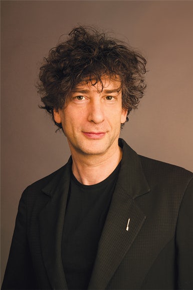 Profile picture of Neil Gaiman, children's author.