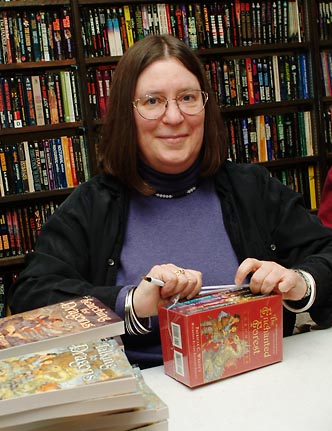 Profile picture of Patricia C. Wrede, children's author.