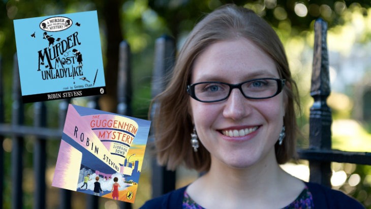 Profile picture of Robin Stevens, children's author.