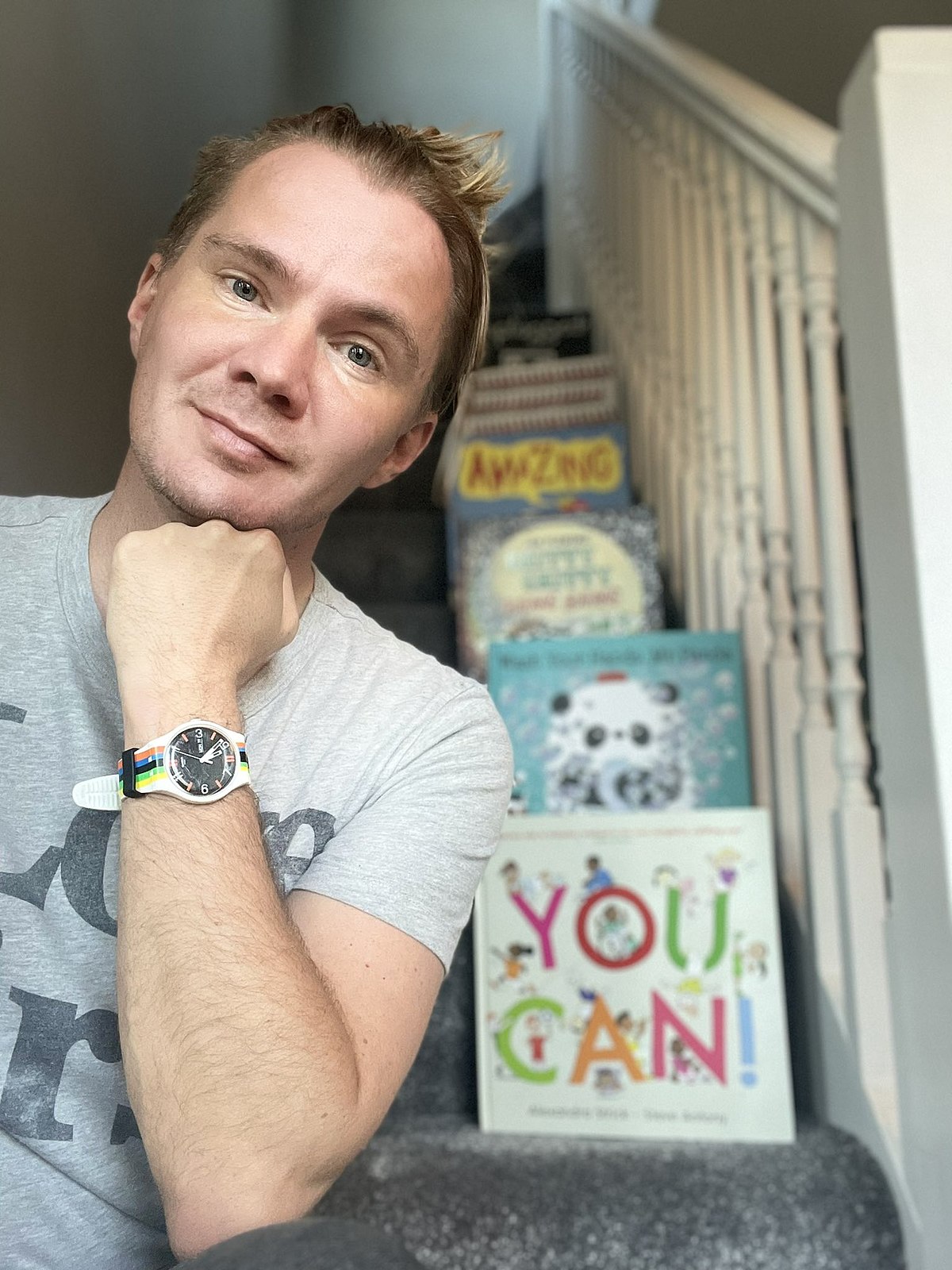 Profile picture of Steve Antony, children's author.