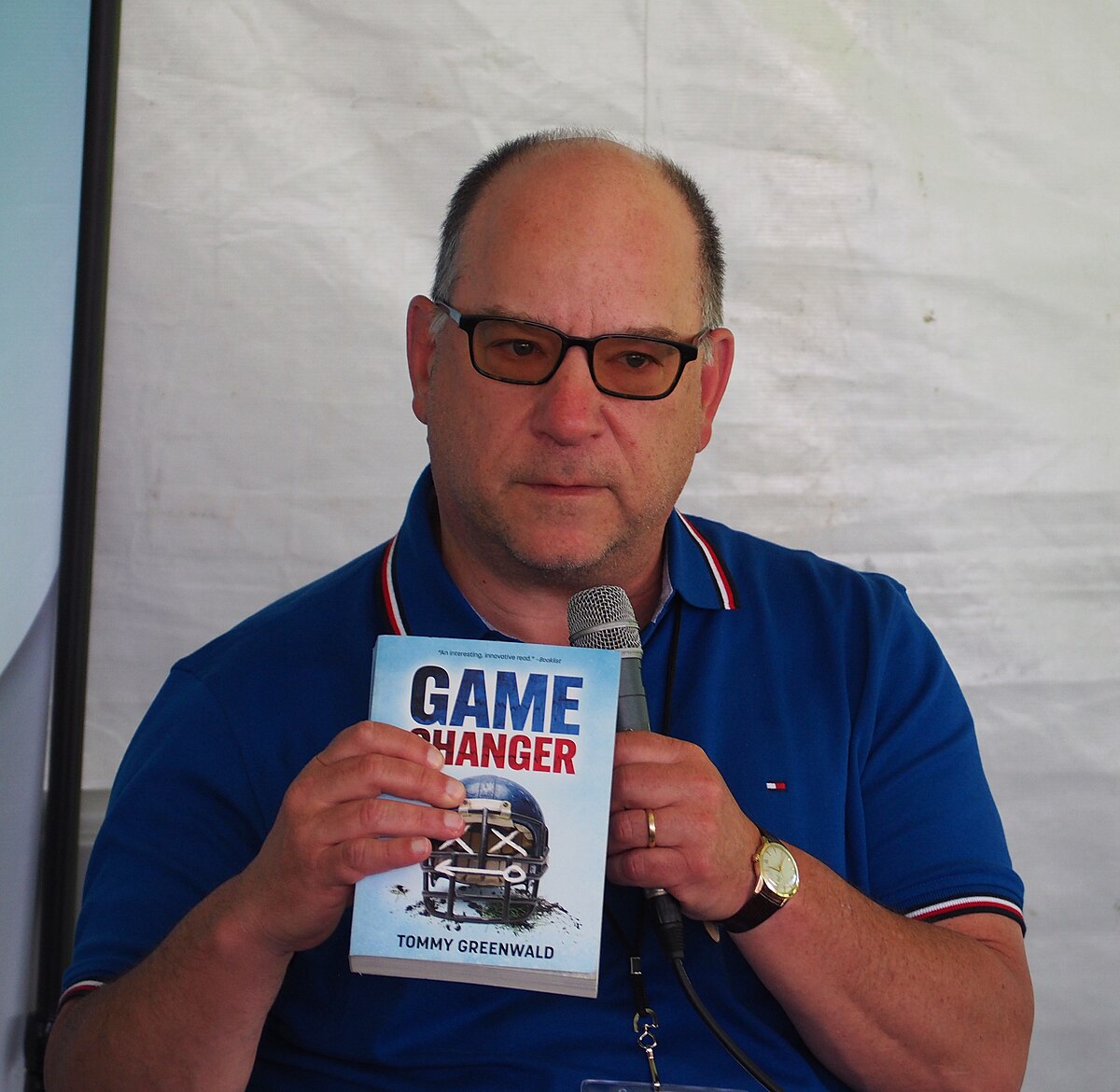 Profile picture of Tommy Greenwald, children's author.