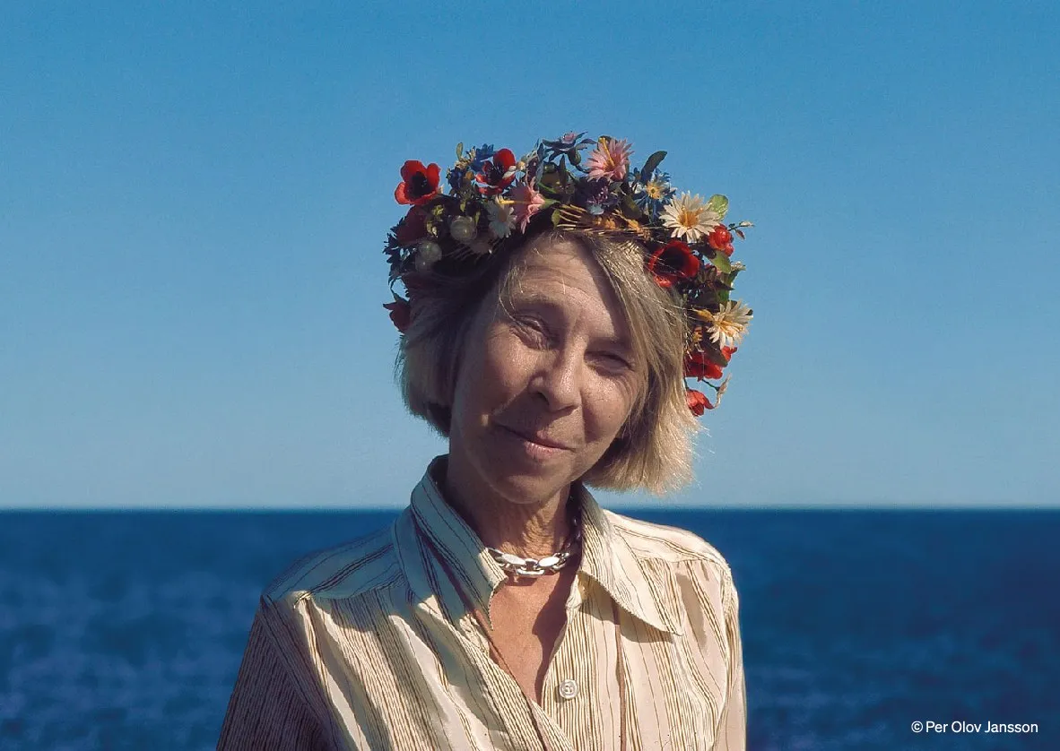 Profile picture of Tove Jansson, children's author.
