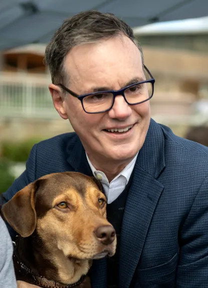 Profile picture of W. Bruce Cameron, children's author.