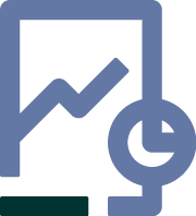 A Reading Hub original icon for reading analytics.