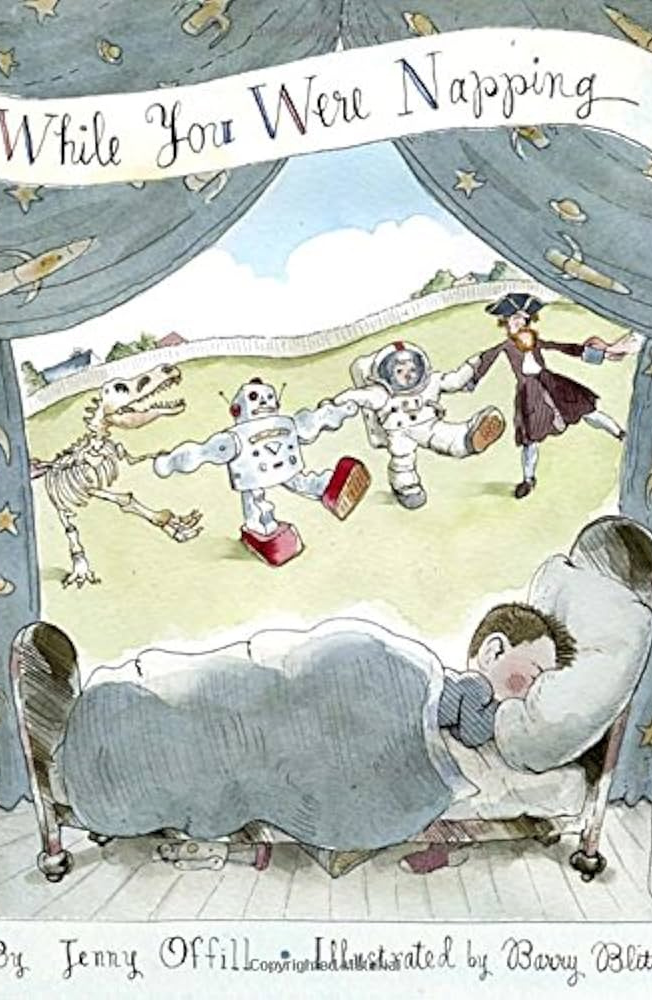 While you were napping by Jenny Offill book cover and description