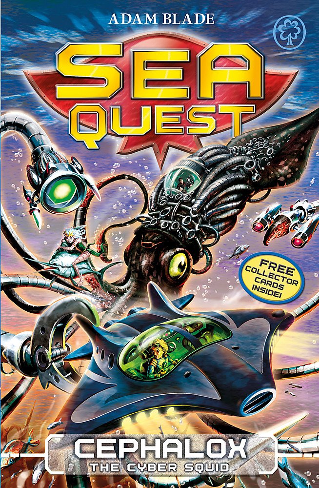 Cephalox the Cyber Squid Front Cover