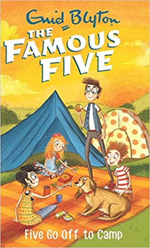 Five Go Off To Camp Front Cover