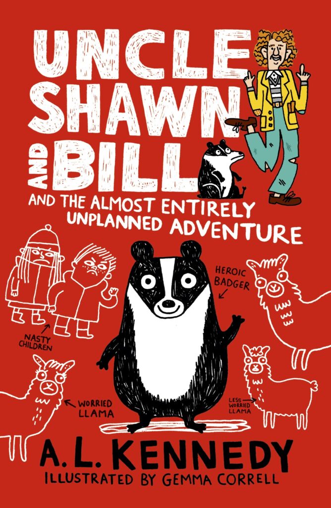 Uncle Shawn and Bill and the Almost Entirely Unplanned Adventure Front Cover