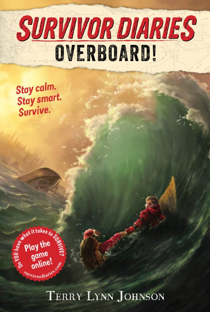 Survivor Diaries 1 - Overboard! Front Cover