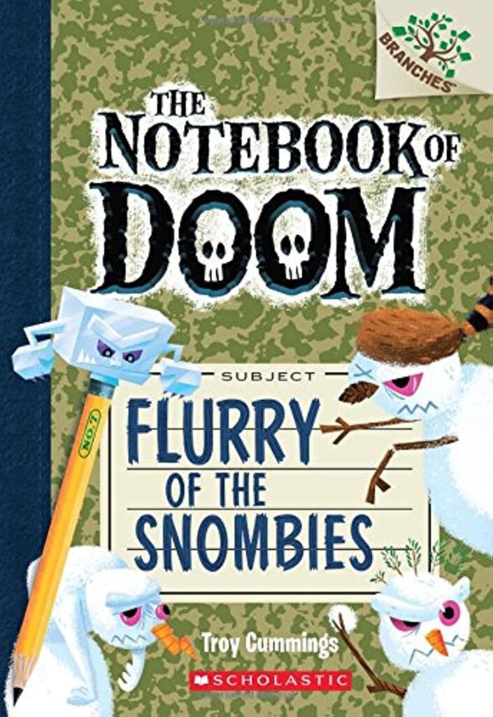 Notebook of Doom 7 - Flurry of the Snombies Front Cover
