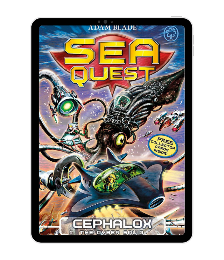 Adam Blade - Cephalox the Cyber Squid book cover