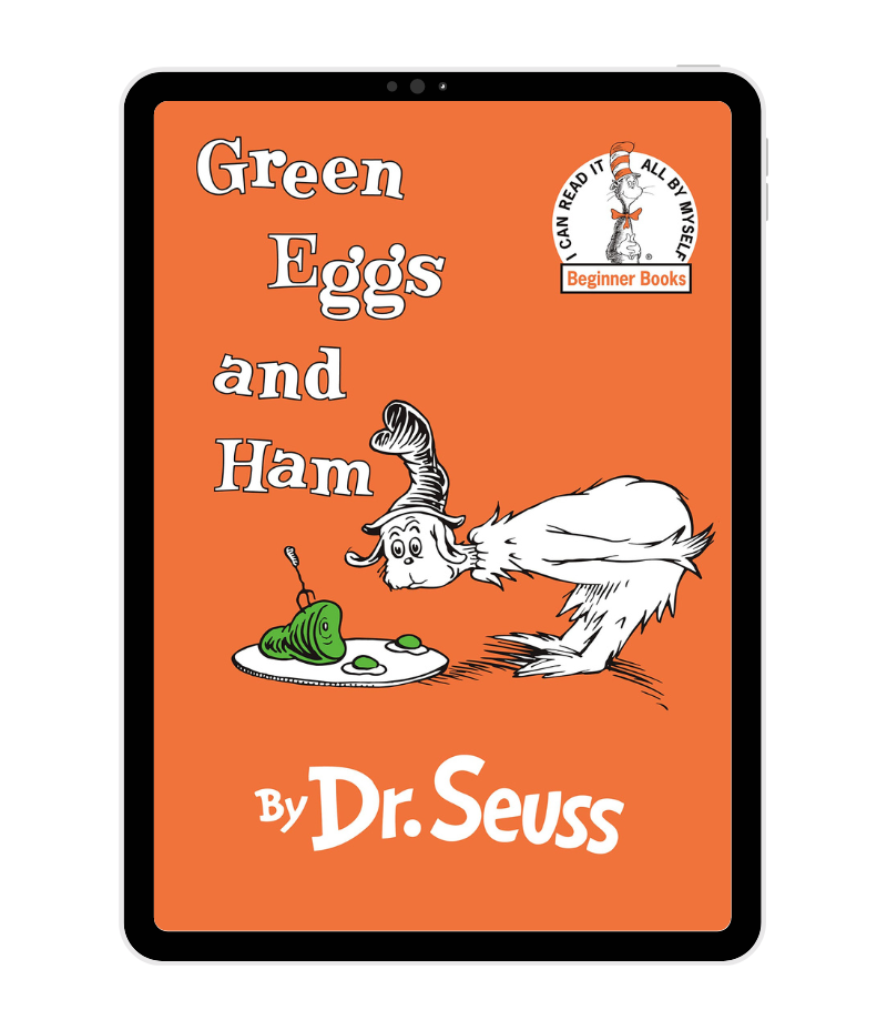 Dr Seuss - Green Eggs and Ham book cover
