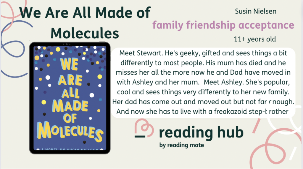 We Are All Made of Molecules - Susin Nielsen book cover