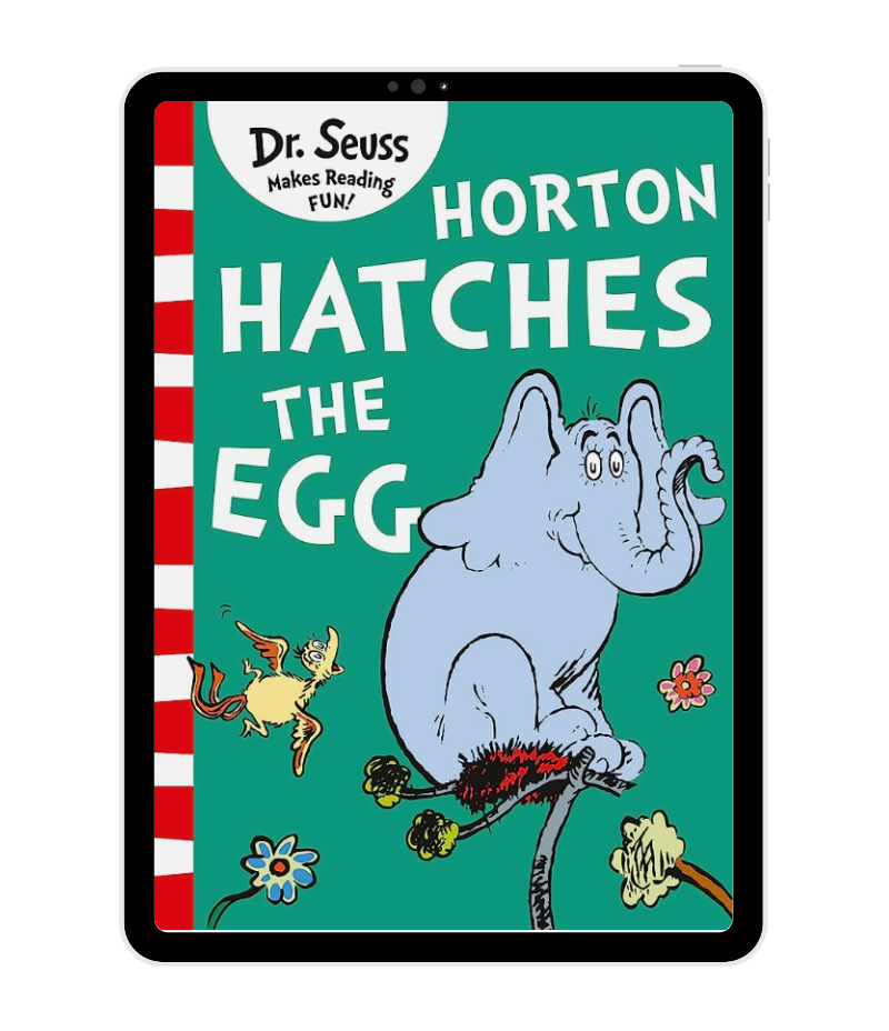 Horton Hatches the Egg by Dr Seuss book cover
