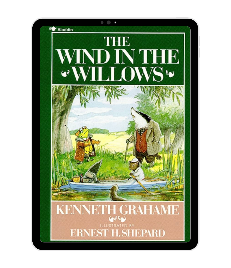 The Wind in the Willows by Kenneth Grahame book cover