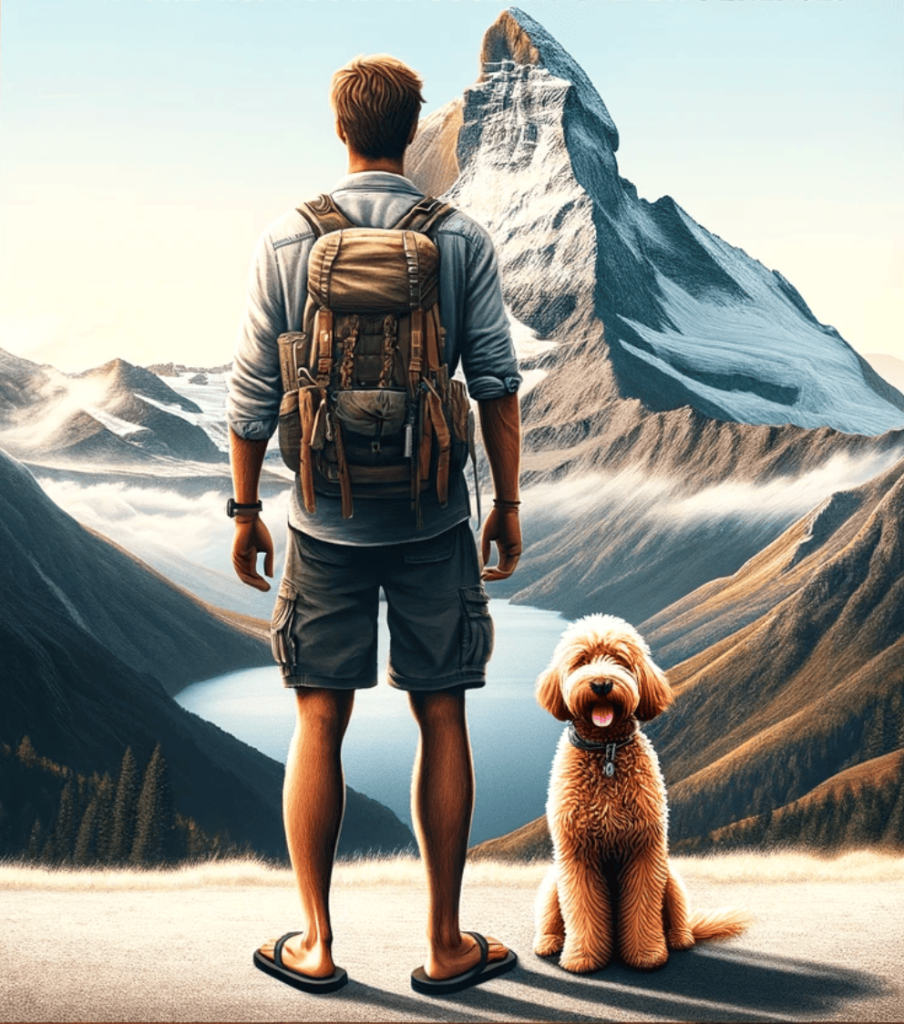 James and Rosie about to tackle a mountain for the Rethinking School Catchment Areas: A Leap Forward in Primary Education featured image.