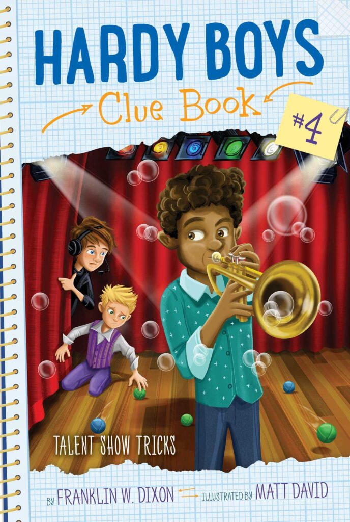 Hardy Boys Clue Book 04 - Talent Show Tricks Front Cover