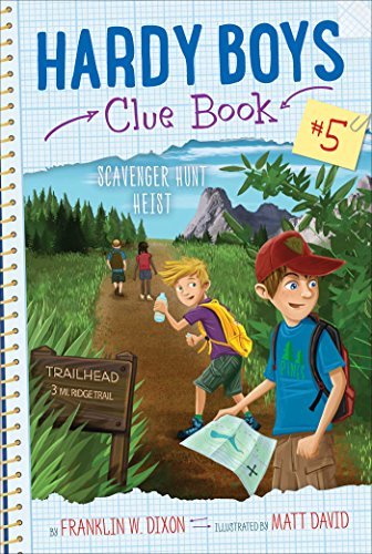 Hardy Boys Clue Book 05 - Scavenger Hunt Heist Front Cover