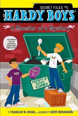 Hardy Boys Secret Files 05 - A Monster of a Mystery Front Cover