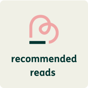 Recommended reads icon with Reading Mate logo