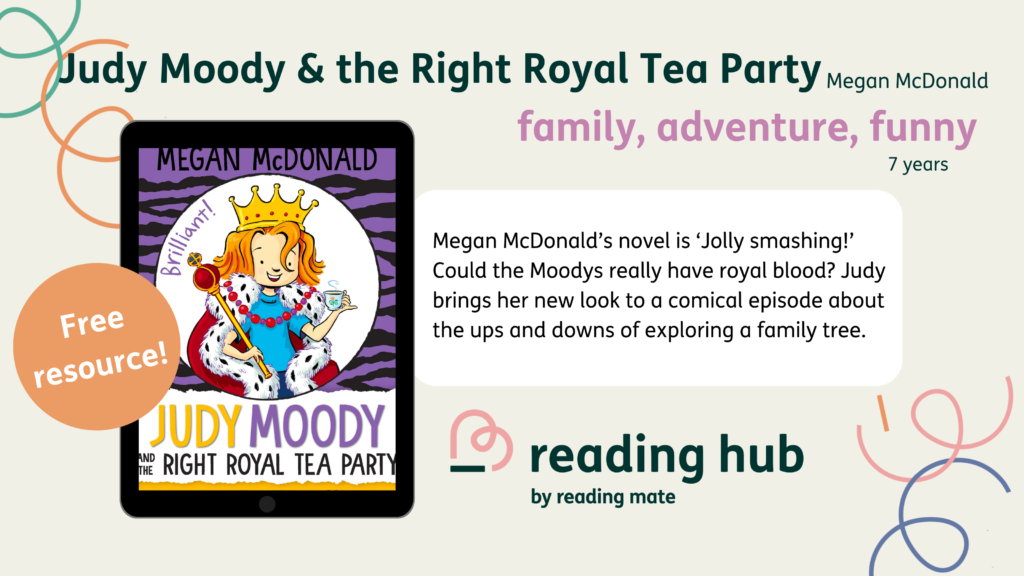 Judy Moody and the Right Royal Tea Party by Megan McDonald book and description